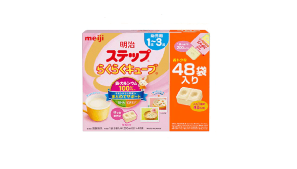 Meiji’s follow up Baby Formula Cube 1 to 3 years old NO 1 sales