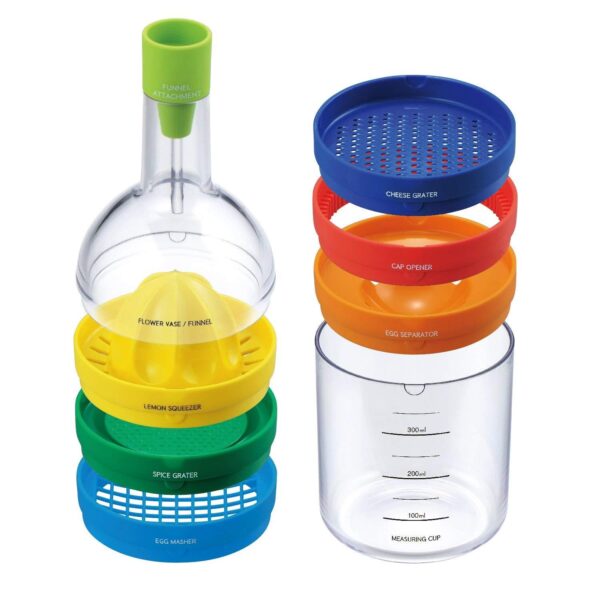 Akebono Bin 8 Bottle All-in-One Kitchen Tool KC-922