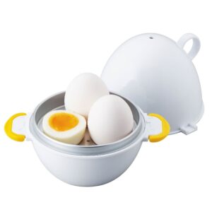 Akebono Microwave Egg Cooker 3 Eggs Capacity RE-278