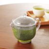 Akebono Plastic Clear Tea Pot with Stainless Mesh Strainer L TW-3722