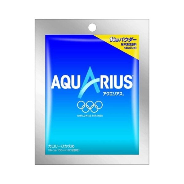 Aquarius Sports Drink Powder 48g ﾗ 5 Bags