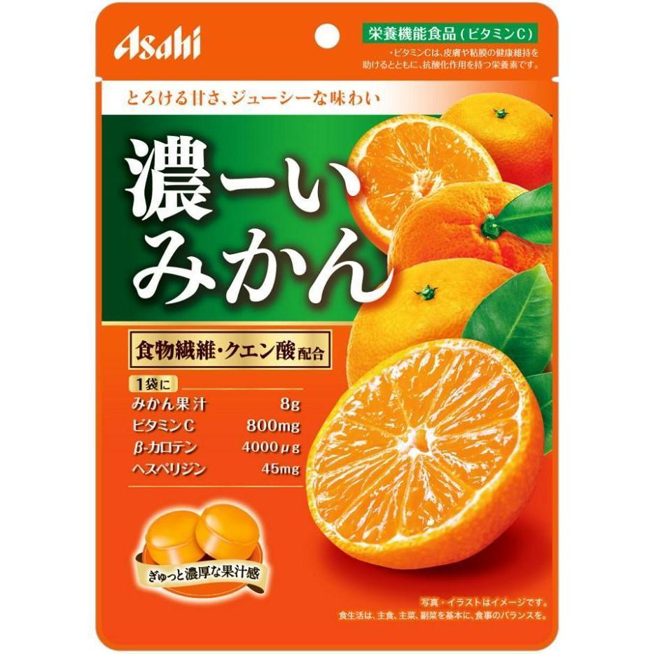 Asahi Koi Mikan Rich Mandarin Orange Candy 84g