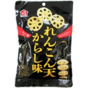 Daiko Karashi Renkon Chips Lotus Root Chips with Japanese Mustard (Pack of 10)