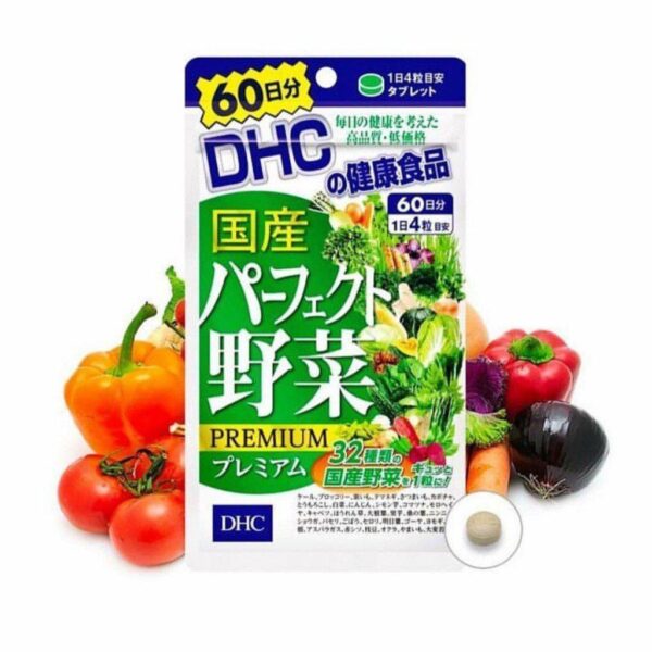 DHC Perfect Vegetables Premium Supplement 240 Tablets