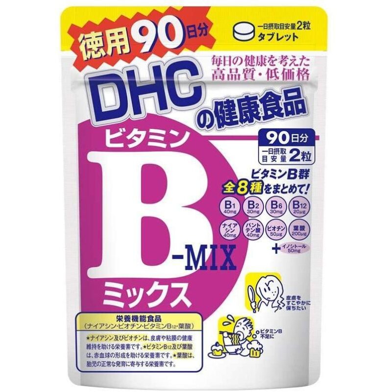 DHC Vitamin B-Mix Supplement 180 Tablets (for 90 Days)