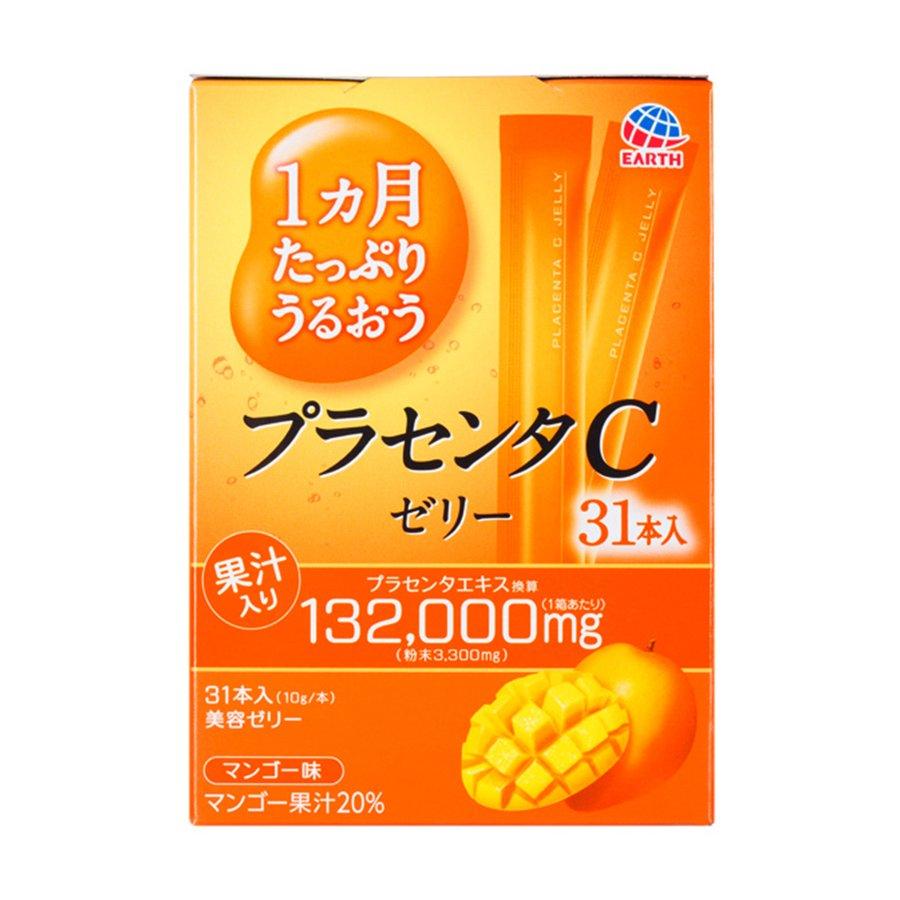 Earth Placenta C Jelly Mango Flavor 31 Sachets