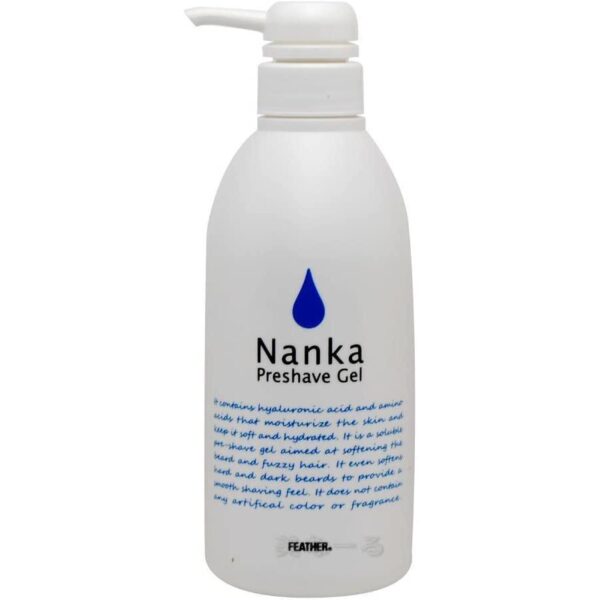 Feather Nanka Pre-Shave Gel Beard Softening Gel 500g