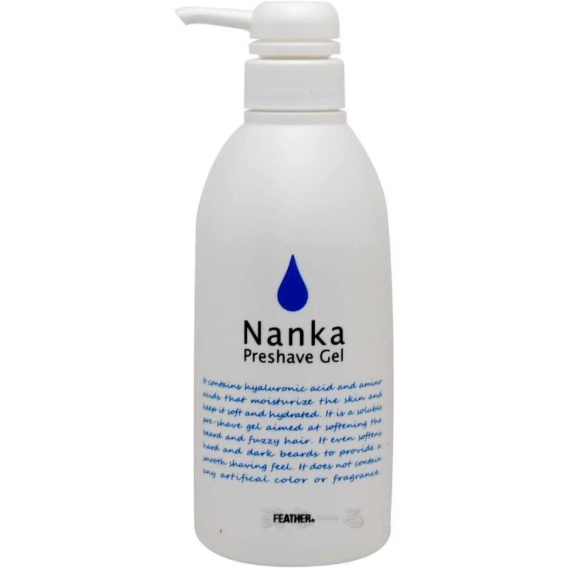 Feather Nanka Pre-Shave Gel Beard Softening Gel 500g