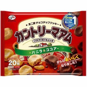 Fujiya Country MA'AM Vanilla & Cocoa Soft Cookies 20P