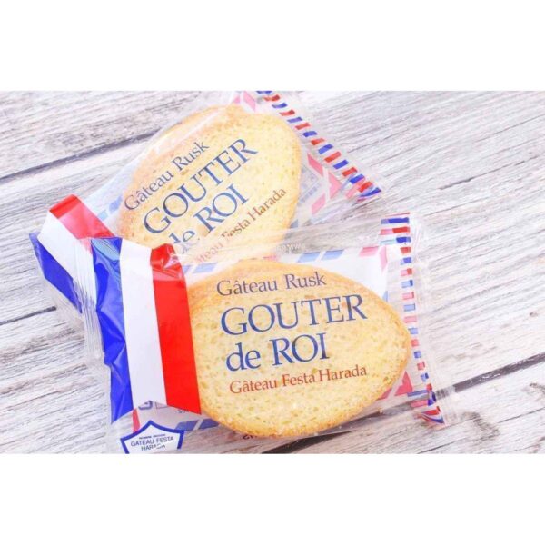 Gateau Festa Harada Gouter de Roi Sugar Rusk Can R3 36 Biscuits