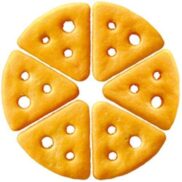 Glico Cheeza Camembert Cheese Crackers (Pack of 10)