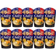 Glico Cheeza Camembert Cheese Crackers (Pack of 10)