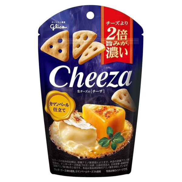 Glico Cheeza Camembert Cheese Crackers (Pack of 10)