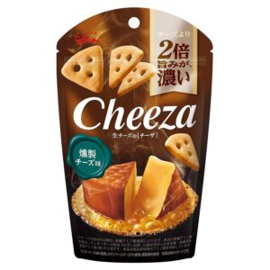 Glico Cheeza Smoked Cheese Crackers 40g