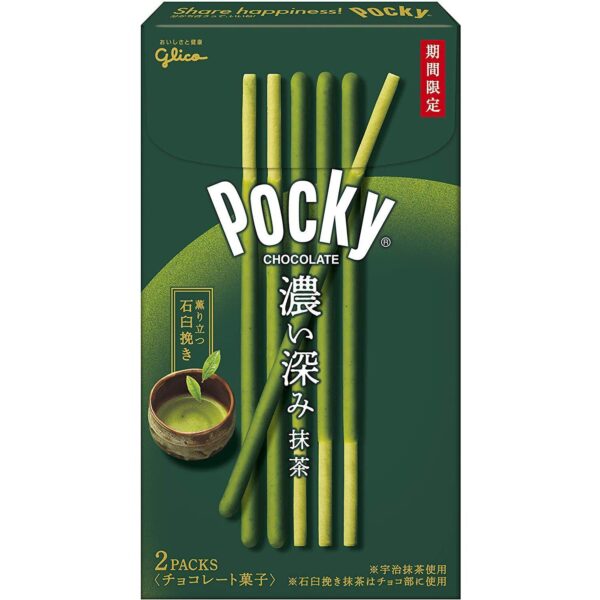 Glico Matcha Pocky Green Tea Pocky Sticks  (Pack of 3)