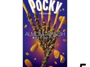 Glico Pocky Almond Crush Chocolate Sticks Snack (Pack of 5)