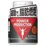 Glico Power Production Extra Burner Supplement 180 Capsules