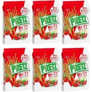 Glico Pretz Tomato Biscuit Sticks (Pack of 6)