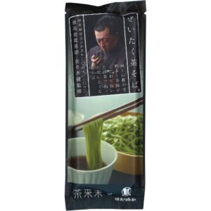 Hatakenaka Matcha Green Tea Soba Noodles 200g