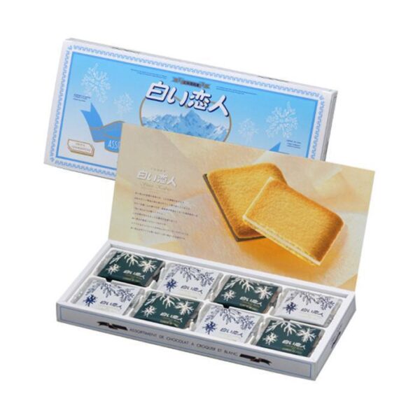 Ishiya Shiroi Koibito Cookies Dark and White Chocolate 24 Biscuits