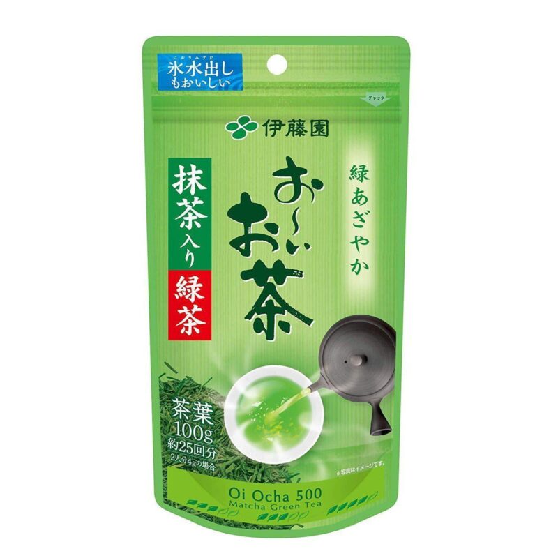 Itoen Oi Ocha Japanese Green Tea Sencha Matcha Blend 100g