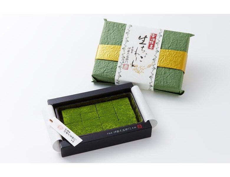 Itohkyuemon Matcha Green Tea Nama (Raw) Chocolate 16 Pieces