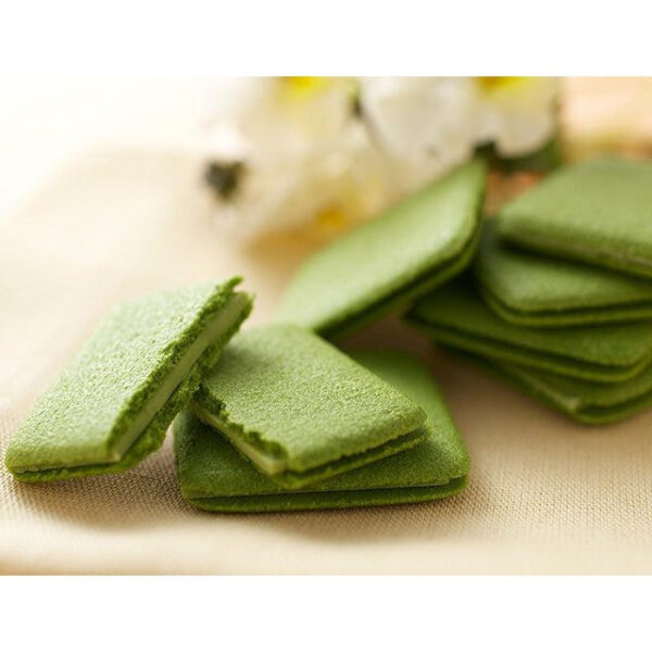 Itohkyuemon Uji Matcha Langue de Chat Cookies 10 Pieces