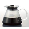 Kalita Stainless Wave Coffee Dripper + Glass Server + Paper Filters Set