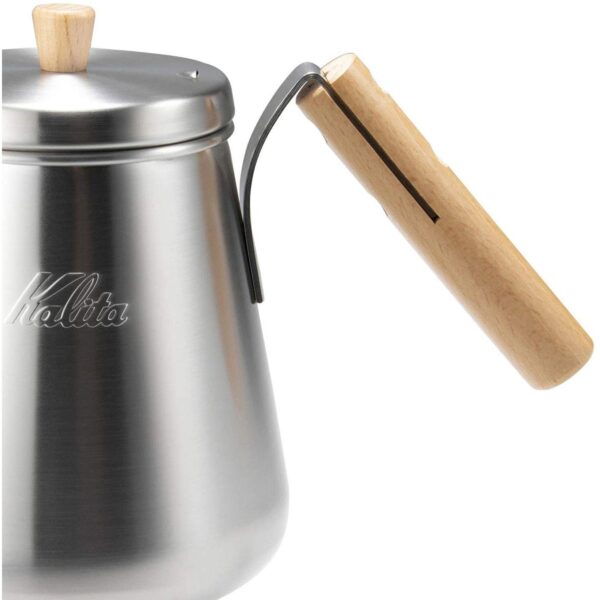 Kalita Tsubame Wooden Handle Kettle DP1000W