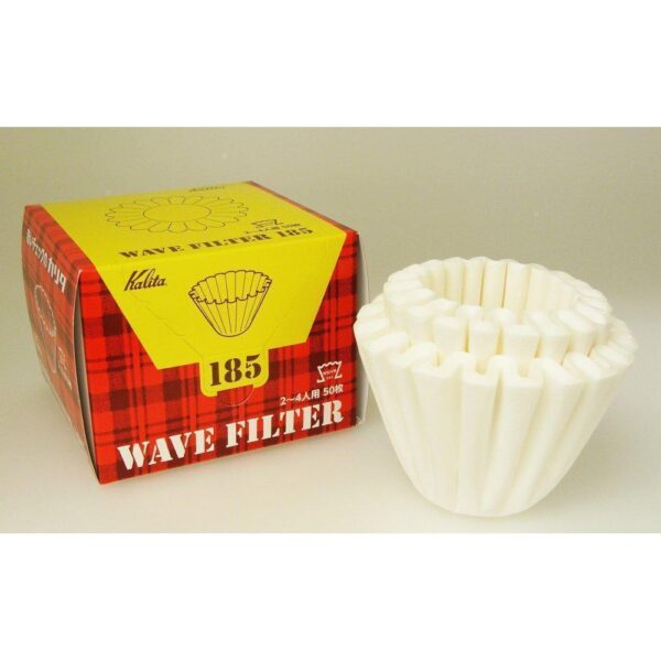 Kalita Wave 185 Coffee Filter Paper KWF-185 50 ct.