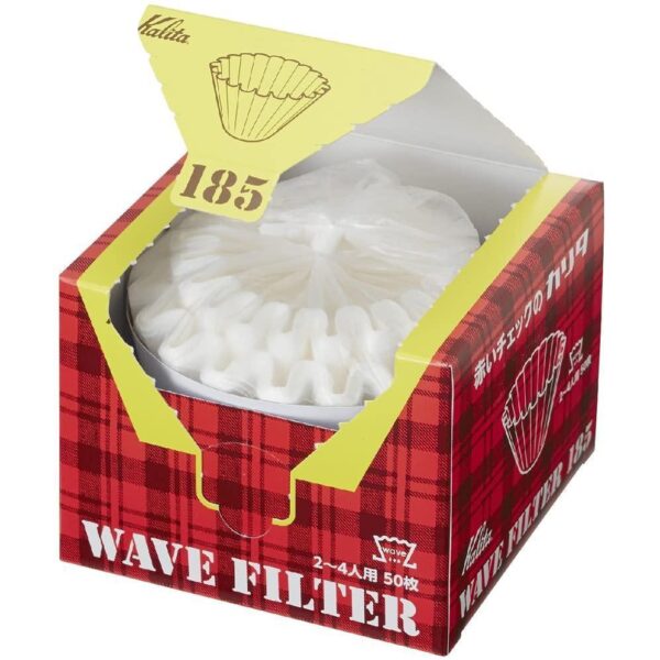 Kalita Wave 185 Coffee Filter Paper KWF-185 50 ct.