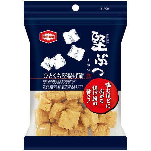 Kameda Katabutsu Salted Fried Rice Crackers Senbei 48g x 3 Bags