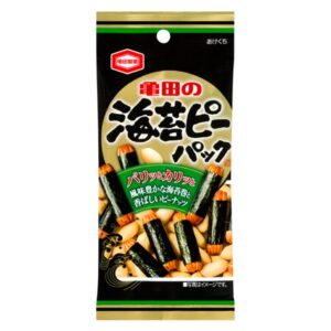 Kameda Noripea Nori Rice Crackers and Peanuts Snack Mix (Pack of 10)