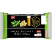 Kameda Tsuno Edamame Rice Crackers 70g (Box of 12 Bags)