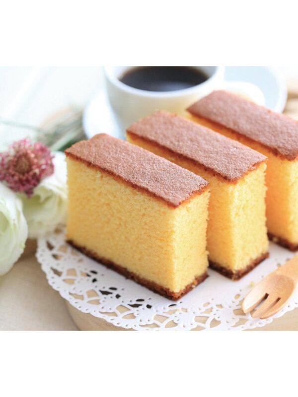 Kashuen Moricho Long Shelf Life Honey Castella Cake 3 Pieces