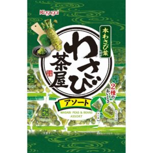 Kasugai Japanese Wasabi Peas and Broad Beans Snack 133g