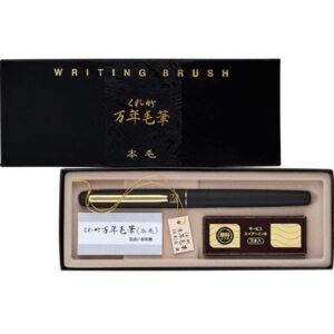 Kuretake Black Gold Japanese Fountain Pen DV140-40