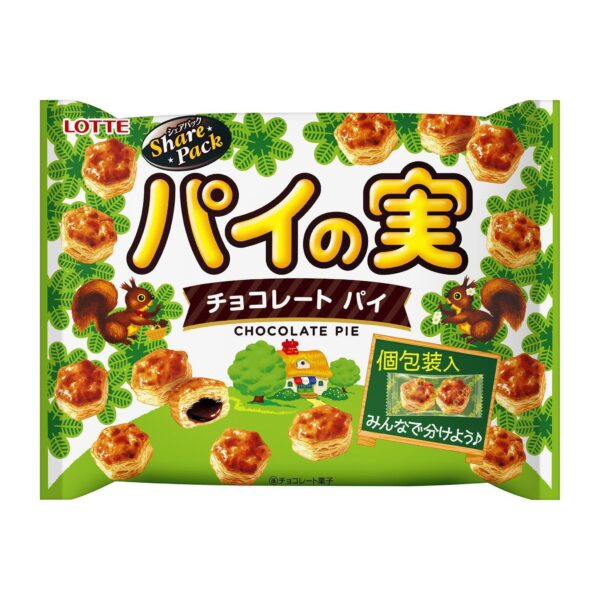 Lotte Pai No Mi Chocolate Pai Snack 133g