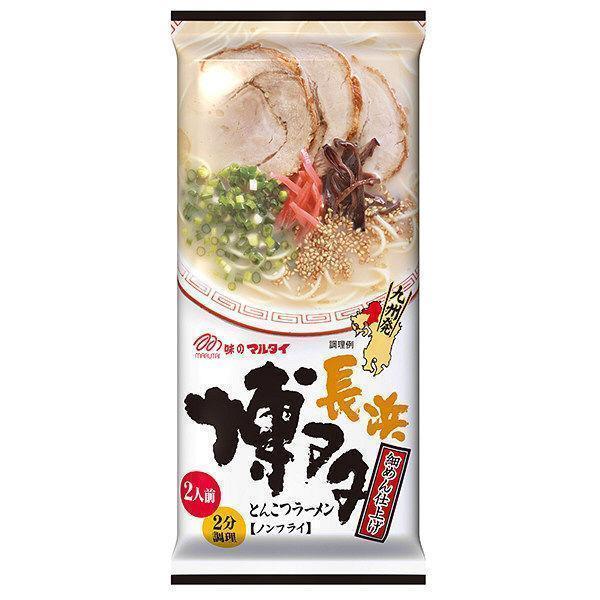 Marutai Hakata Nagahama Soy Sauce Tonkotsu Instant Ramen (Pack of 3)