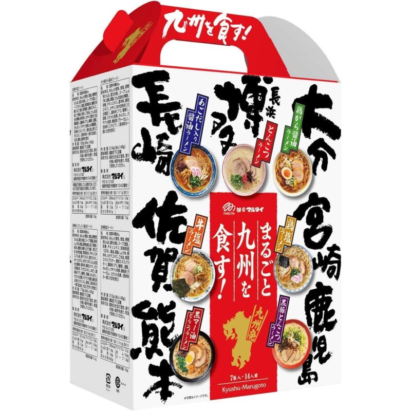 Marutai Ramen Kyushu Assortment 14 Servings