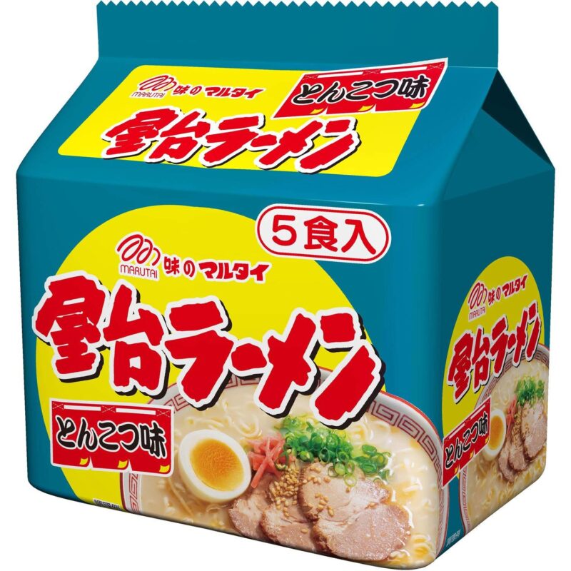 Marutai Tonkotsu Ramen Instant Noodles 5 Servings