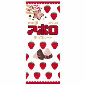 Meiji Apollo Strawberry Chocolate 46g