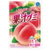 Meiji Fruit Gummy Candy Peach Collagen Gummies 51g (Pack of 3)