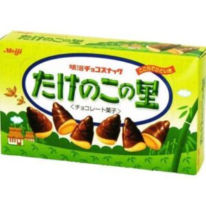 Meiji Takenoko no Sato Chocolate Bamboo Tip Shaped Biscuits 70g