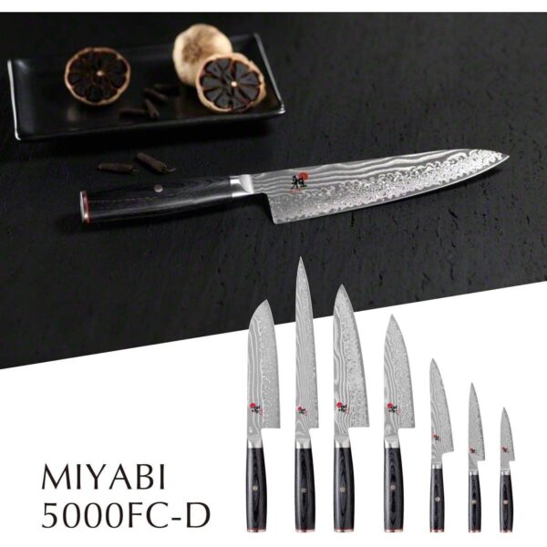 Miyabi 5000FC-D Damascus Steel Petty Knife 110mm