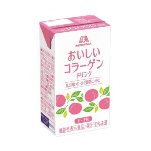 Morinaga Oishi Collagen Drink Peach Flavor 24 Cartons
