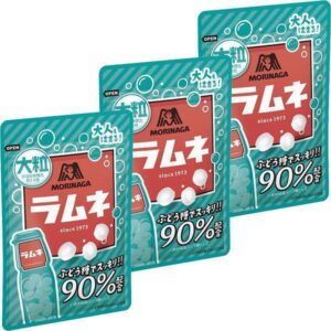 Morinaga Ramune Soda Candy Large Size (Pack of 3)