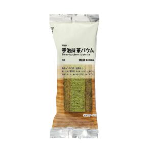 Muji Baumkuchen Matcha Green Tea Sponge Cake (Pack of 3)