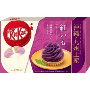 Nestl? Japanese Kit Kat Beni Imo Sweet Purple Potato Flavor 12 Bars