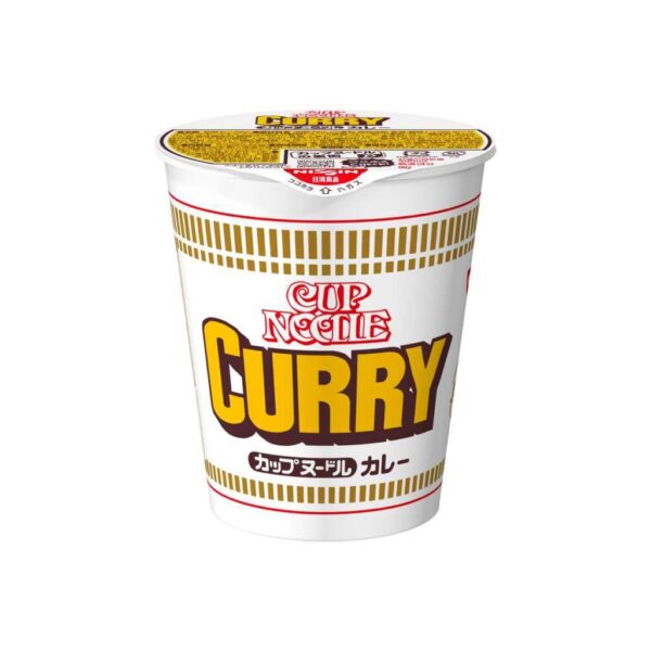 Nissin Cup Noodle Curry Instant Curry Ramen Noodles (Pack of 6)